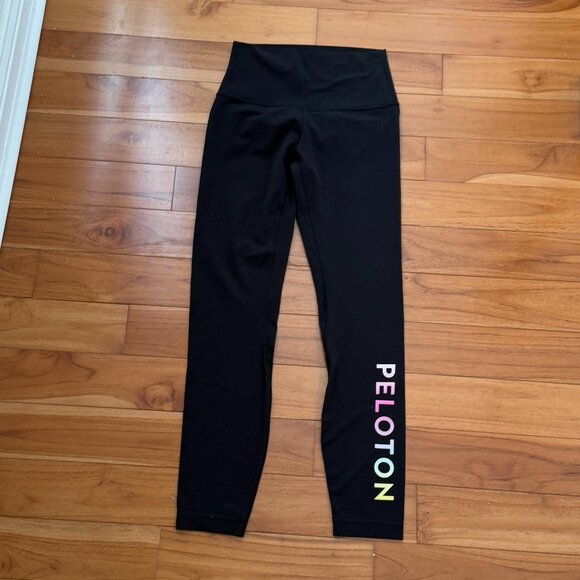 Lululemon x Peloton Align Pant II *25" High Rise Yoga Activewear in Black Size 4 - Picture 2 of 5
